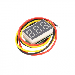 0-30 V Blue Panel Voltmeter