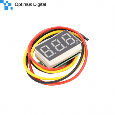 0-30 V Blue Panel Voltmeter