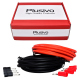 Set de fire siliconice Plusivo (12AWG, 2 culori, 3m fiecare)