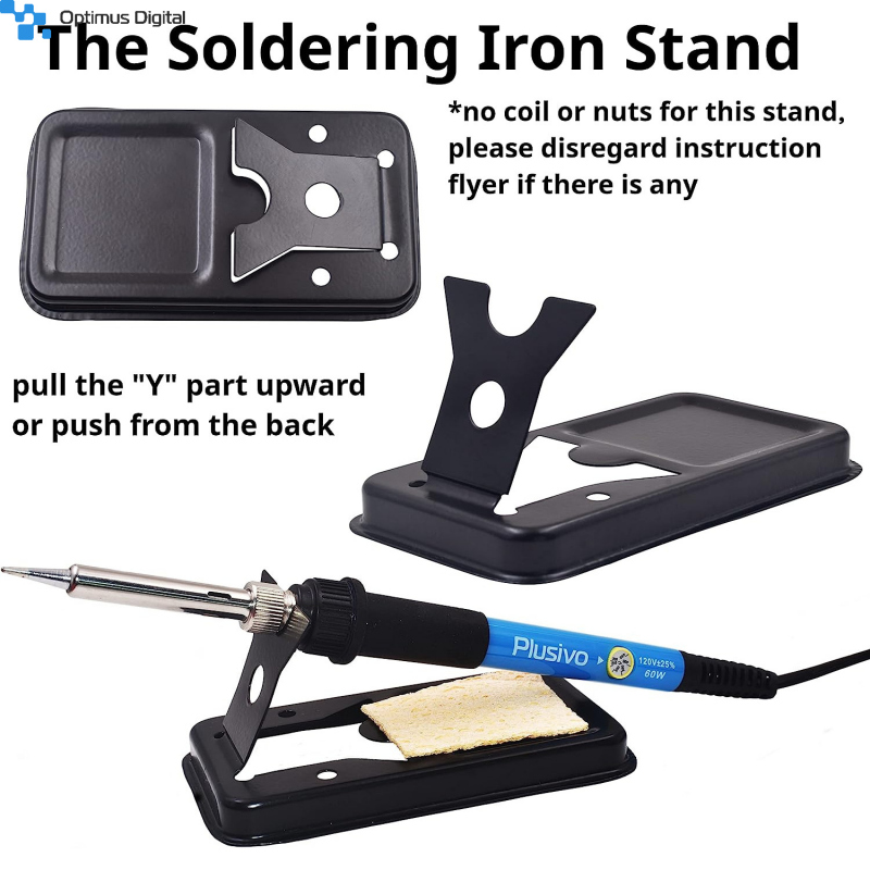 SREMTCH 80W Soldering Iron Kit – Adjustable Temp 200-450°C, With Desoldering Pump & Tweezers (EU/AU/UK/US Plug Options)