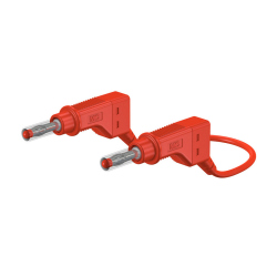 Red Cable 32A with 4mm Banana Connectors