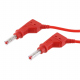 Red Cable 32A with 4mm Banana Connectors
