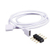 Extensie Cablu 50 cm cu Conector LED 4 Pini pentru Bara de LED-uri SMD 5050 3528