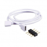 Extensie Cablu 50 cm cu Conector LED 4 Pini pentru Bara de LED-uri SMD 5050 3528