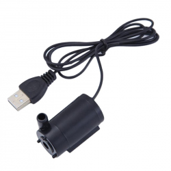 5V Noiseless Mini Submersible Pump with USB input Plug