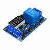 6-20V 1-Channel Power Relay Module with Adjustable Timing Cycle