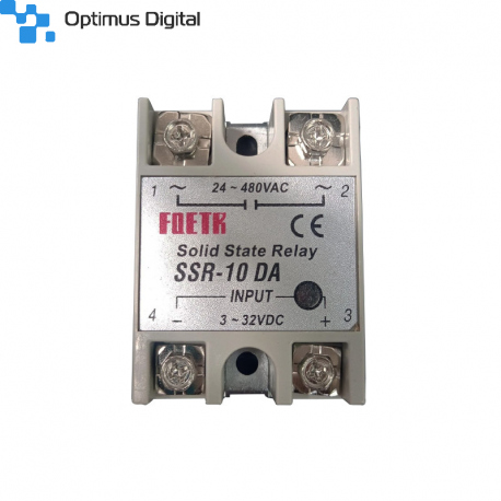 DC To AC SSR-10DA Solid State Relay Module 3-32 VDC /24-380VAC 10A