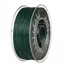 Filament Devil Design pentru Imprimanta 3D 1.75 mm PLA 1 kg - Verde Galaxy