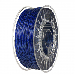 Filament Devil Design pentru Imprimanta 3D 1.75 mm PLA 1 kg - Super Albastru Galaxy