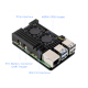 Carcasă Radiator pentru Raspberry Pi 5 (Neagră, cu Ventilator Dual)