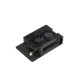 Carcasă Radiator pentru Raspberry Pi 5 (Neagră, cu Ventilator Dual)