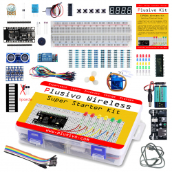 Wireless Super Starter Kit with ESP8266 (Programmable with Arduino IDE) - Unsealed Box