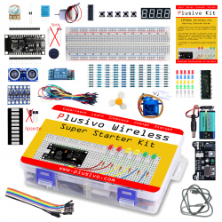 Wireless Super Starter Kit with ESP8266 (Programmable with Arduino IDE) - Unsealed Box, Incomplete