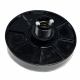 Buton cu LED Arcade - 100mm Galben