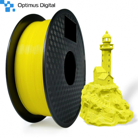 1.75 mm, 1 kg PLA High Speed Filament for 3D Printer - Yellow