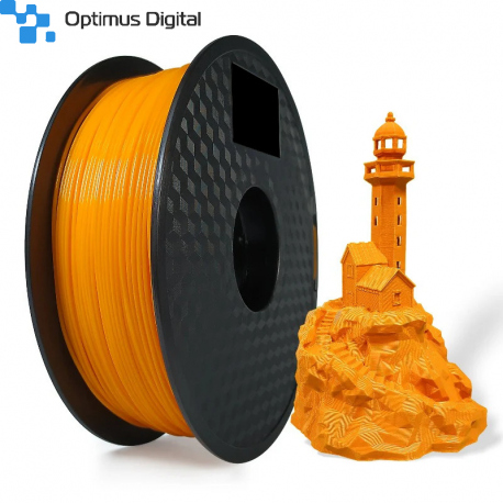 1.75 mm, 1 kg PLA High Speed Filament for 3D Printer - Orange