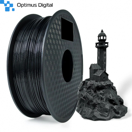 1.75 mm, 1 kg PLA High Speed Filament for 3D Printer - Black