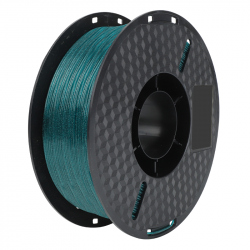 3D Glitter PETG Filament 1.75 mm 1 kg - Green