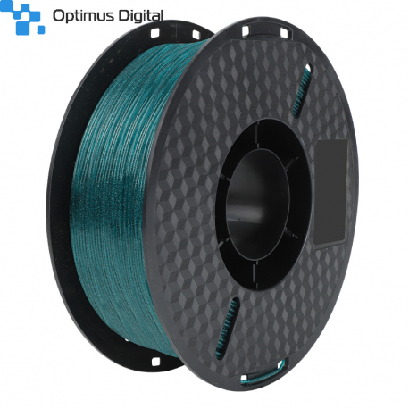 3D Glitter PETG filament 1.75 mm 1 kg - Green