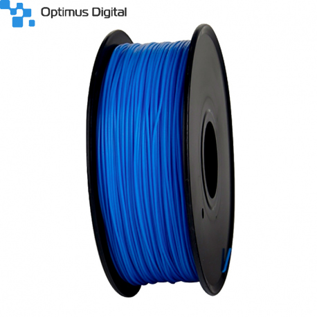 Filament pentru Imprimanta 3D 1.75 mm PLA 1 kg - Albastru