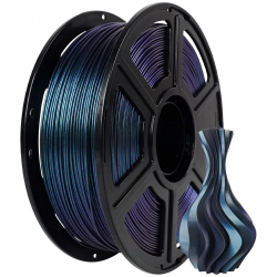 1.75 mm, 1 kg PLA Chameleon Filament for 3D Printer - Burnt Carbon