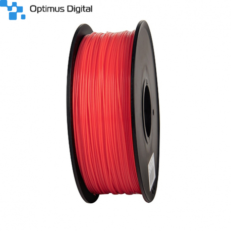 1.75 mm, 1 kg PLA Filament for 3D Printer - Red