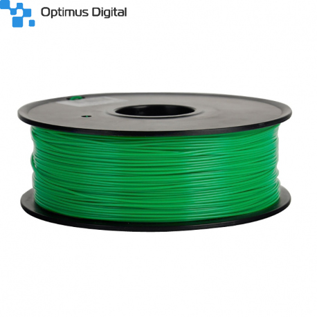 Filament pentru Imprimanta 3D 1.75 mm PLA 1 kg - Verde Deschis