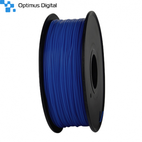 Filament pentru Imprimanta 3D 1.75 mm PLA 1 kg - Albastru