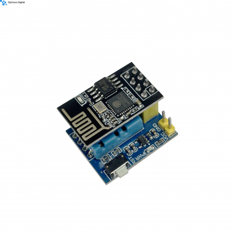 Placă Senzor de Temperatură și Umiditate DHT11 + Modul ESP-01S