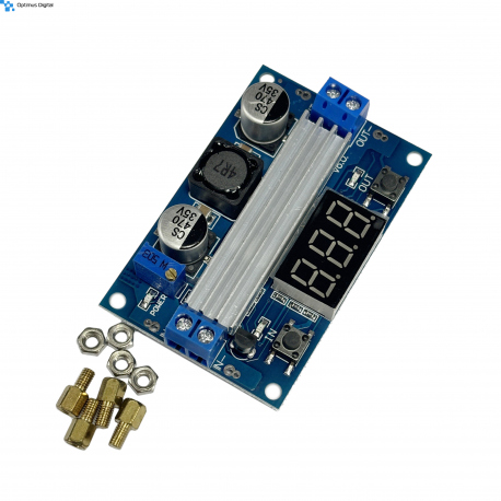 LTC1871 Adjustable DC-DC Step-up Voltage Converter with Display