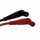 Universal Test Probe Pair for Multimeter with Sharpened Tip