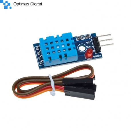 DHT11 Temperature Sensor Module with LED