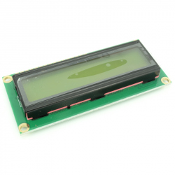 1602 LCD with I2C Interface and Yellow-Green backlight