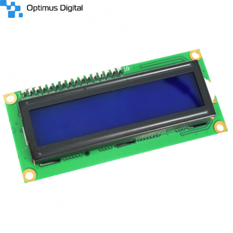 LCD cu interfata I2C si backlight albastru