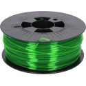 1.75 mm, 1 kg PLA Filament for 3D Printer - Transparent Green