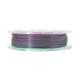 1.75 mm, 1 kg PLA Silk Two Colors Filament for 3D Printer - Purple Red & Dark Green