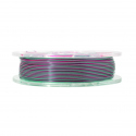 1.75 mm, 1 kg PLA Silk Two Colors Filament for 3D Printer - Purple Red & Dark Green