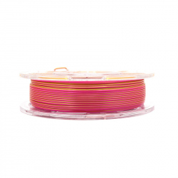 1.75 mm, 1 kg PLA Silk Two Colors Filament for 3D Printer - Gold & Rose Red