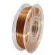 1.75 mm, 1 kg PLA Silk Two Colors Filament for 3D Printer - Gold & Copper