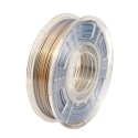 1.75 mm, 1 kg PLA Silk Two Colors Filament for 3D Printer - Gold & Silver