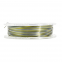 1.75 mm, 1 kg PLA Silk Two Colors Filament for 3D Printer - Silver & Bronze