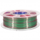 1.75 mm, 1 kg PLA Silk Three Colors Filament for 3D Printer - Red/Green/Blue