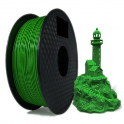 1.75 mm, 1 kg PLA High Speed Filament for 3D Printer - Green