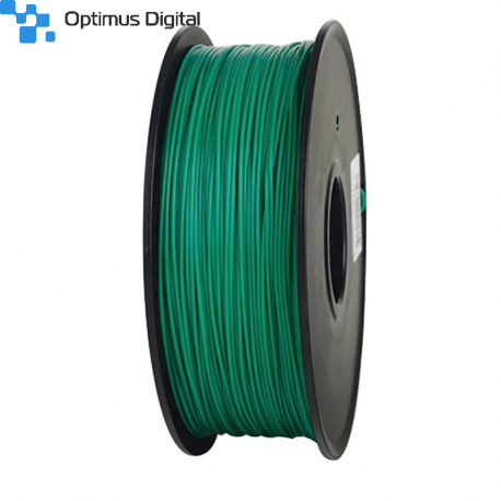 1.75 mm, 1kg PLA Silk Gloss Filament for 3D Printer - Green