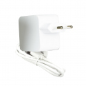 Alimentator Alb Raspberry Pi 45W cu Mufa USB-C (stecher EU)