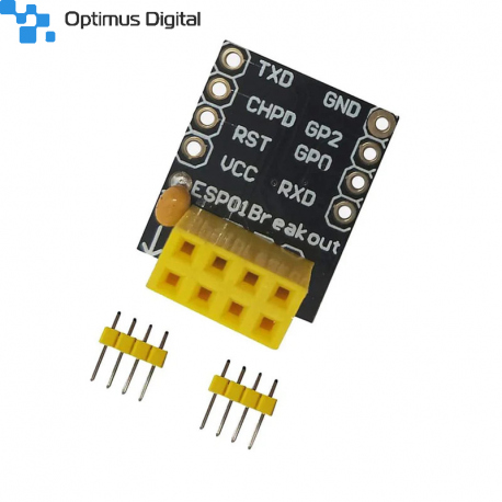 Adapter Board for ESP-01 and ESP-01S Modules