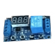 6-20V 1-Channel Power Relay Module with Adjustable Timing Cycle