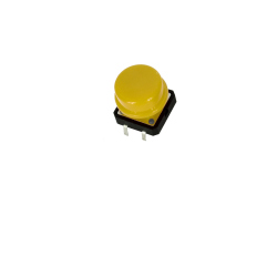 Yellow Button with Round Cover