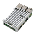 Heatsink Case for Raspberry Pi 4 (Silver Color, without Fan, screws, inbus and termic pads)