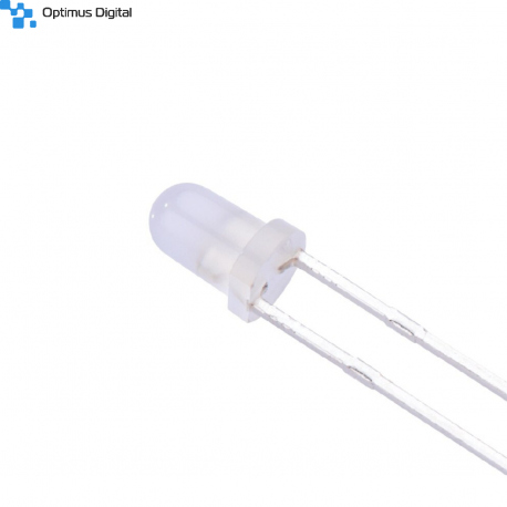 LED Roșu de 3 mm cu Lentile Transparente